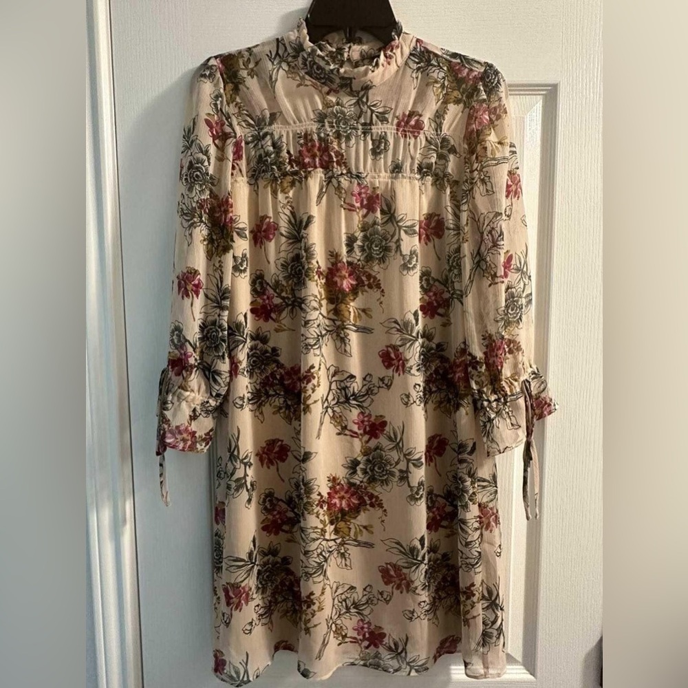 Express high neck sheath dress